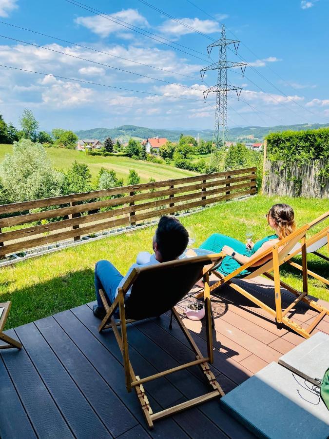 דירות Muhldorf Bei Feldbach Gaestetraum Mit Wunderschoenem Ausblick Und Garten מראה חיצוני תמונה